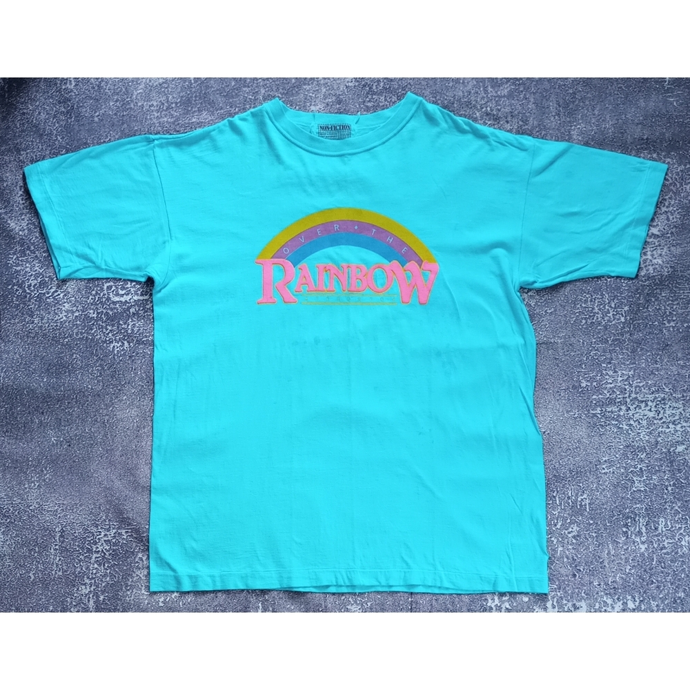 Vintage 90s Over The Rainbow Toronto PROMO Single Stitch T-Shirt UNISEX - Picture 1 of 8